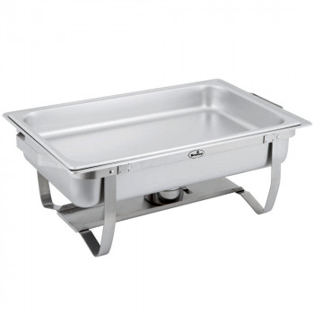 Base - Rechaud Banho Maria Aço Inox com 2 Cubas (GN 1/2×100mm) - 13 Lts - F433-2B