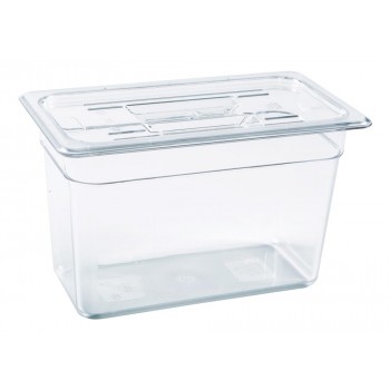 Cuba Gastronômica Policarbonato com Tampa 6,8 Litros (GN 13x200 mm) - Brascool