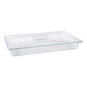 Cuba Gastronômica Policarbonato com Tampa 8 Litros (GN 11x65 mm) - Brascool