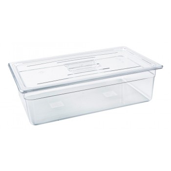 Cuba Gastronômica Policarbonato com Tampa 18,5 Litros (GN 11x150 mm) - Brascool
