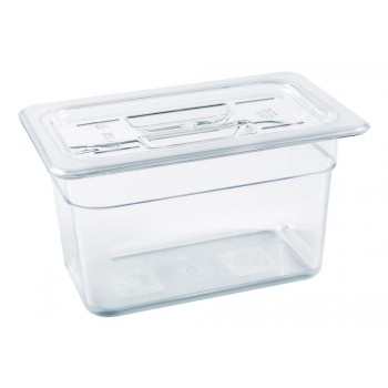 Cuba Gastronômica Policarbonato com Tampa 5,4 Litros (GN 13x150 mm) - Brascool