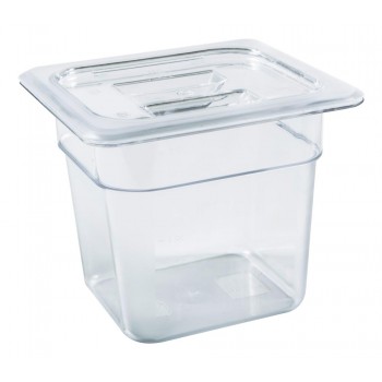 Cuba Gastronômica Policarbonato com Tampa 2,15 Litros (GN 16x150 mm) - Brascool