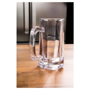 Caneca de Chopp 450ml (12,2x8x16cm) em Policarbonato - Brascool (JD-6638)