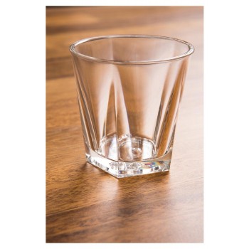 Copo para Drink 150ml na mesa (7,2x7,2 cm) de Policarbonato - Brascool (JD-6608)