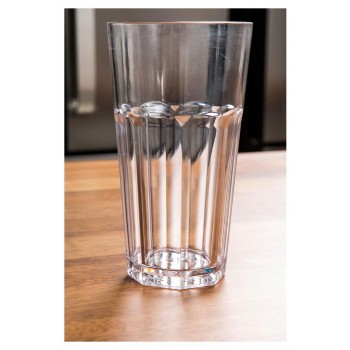 Copo para Drink 550ml mesa (9x16 cm) de Policarbonato - Brascool (JD-6631)