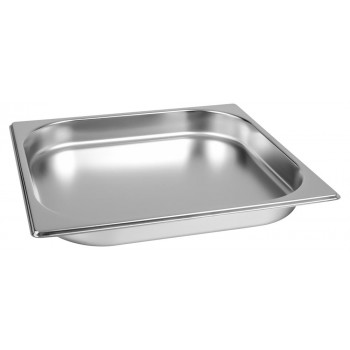 Cuba Gastronômica Aço Inoxidável para Buffet GN 2/3×40mm (353x325mm) - 823-40