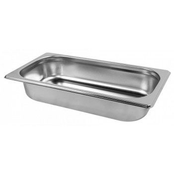 Cuba Gastronômica Aço Inoxidável para Buffet GN 1/3×65mm (325x176mm) - 813-2