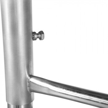 Mesa Inox 2 Cubas (Esquerdo) de 190x50cm parafuso