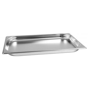 Lateral da Cuba Gastronômica Aço Inoxidável para Buffet GN 1/1×40mm (530x325mm) - 811-40