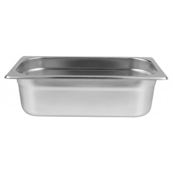 Lateral da Cuba Gastronômica Aço Inoxidável para Buffet GN 1/3×100mm (325x176mm) - 813-4