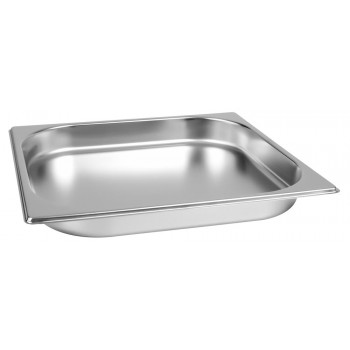 Profundidade - Cuba Gastronômica Aço Inoxidável para Buffet GN 2/3×40mm (353x325mm) - 823-40