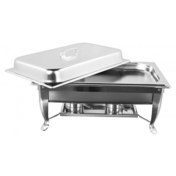 Rechaud Banho Maria Aço Inox (GN 1/1×40mm) - 5 Lts (Versão TOP) - JQ533-1M