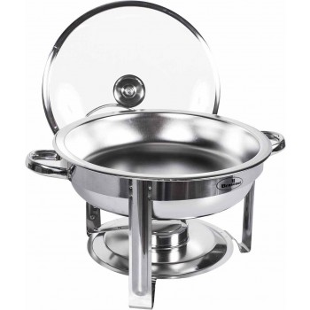 Suporte para tampa - Rechaud Banho Maria Aço Inox com Tampa de Vidro - 3,5 Lts - 831GL 