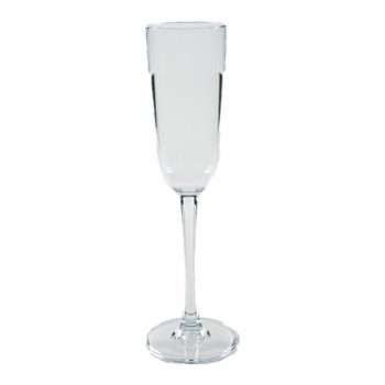 Taça para Champanhe 200ml em Policarbonato (24,5x5,8 cm) - Brascool (JD-6657)