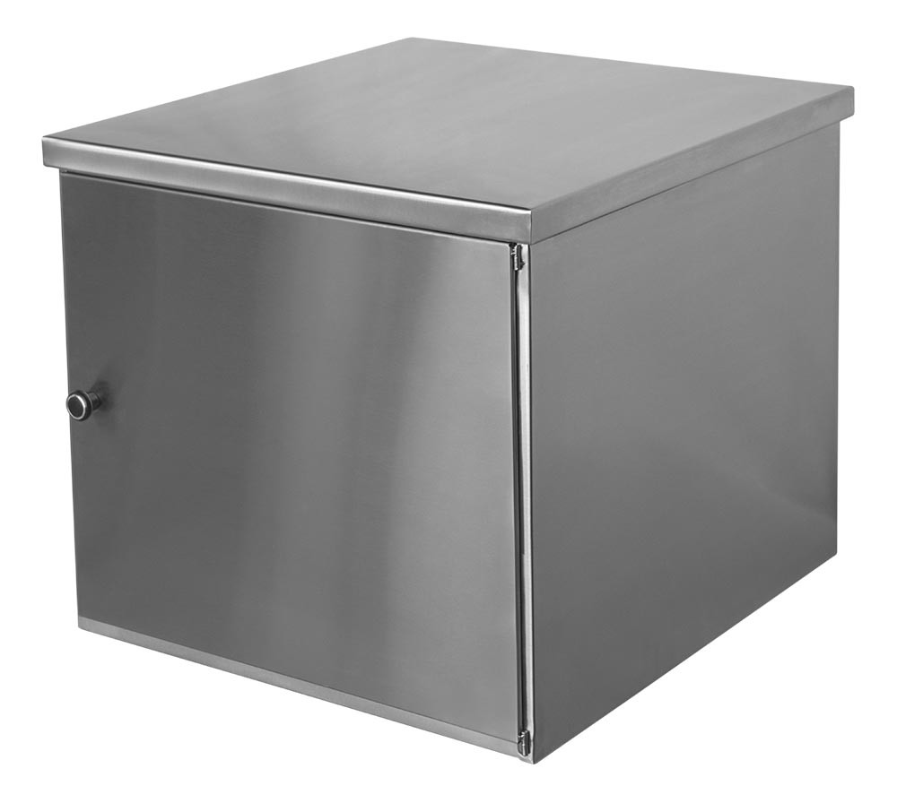 Perfil - Balcão Aço Inox com Porta Frontal, Prateleira e Gaveta Interna (55x60x50 cm) - Brascool Inox