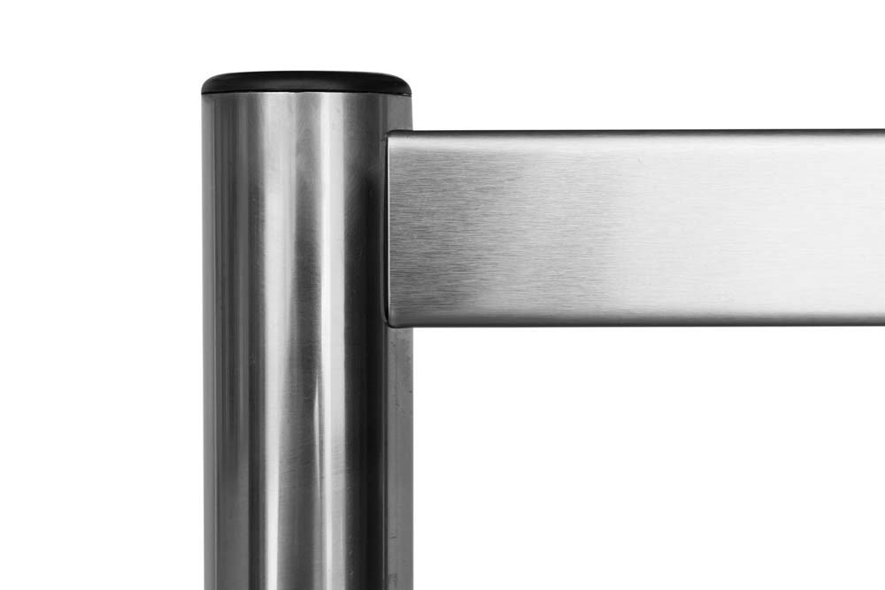 Proteção Superior - Estante em Aço Inoxidável com 5 Prateleiras Lisas - 0,8m (80x50x200cm) - BE5-80L