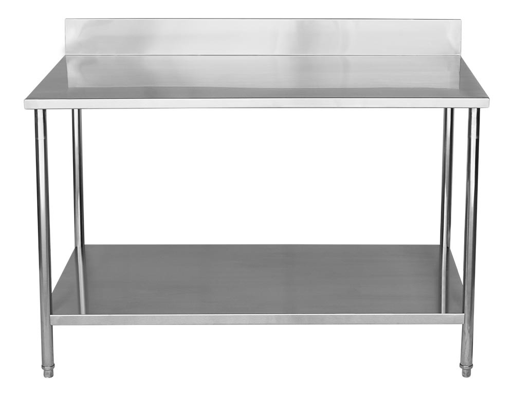 Mesa para Manipulação 100% Aço Inoxidável com Espelho - 1,5m (150x70x90cm) - BR-150C