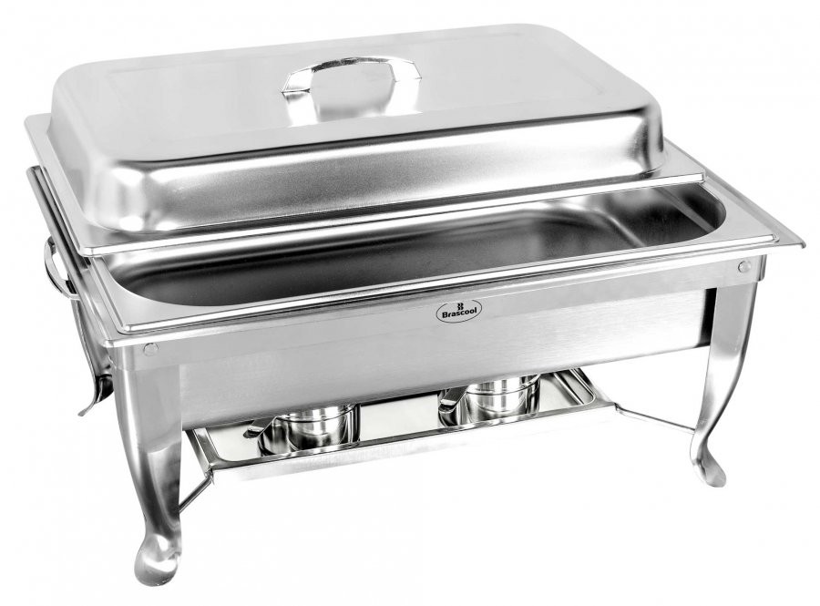 Rechaud Banho Maria Aço Inox (GN 1/1×100mm) - 13 Lts (Versão TOP) - JQ533-1B