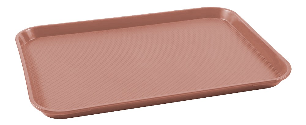 Bandeja Retangular (Marrom) de Plástico (45x35x2 cm) - Brascool (JD-1418) Bandeja Retangular (Marrom) de Plástico (45x35x2 cm) - Brascool (JD-1418)