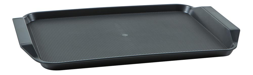 Bandeja Retangular (Preta) de Plástico (43x30,3x2 cm) - Brascool (JD-1217)