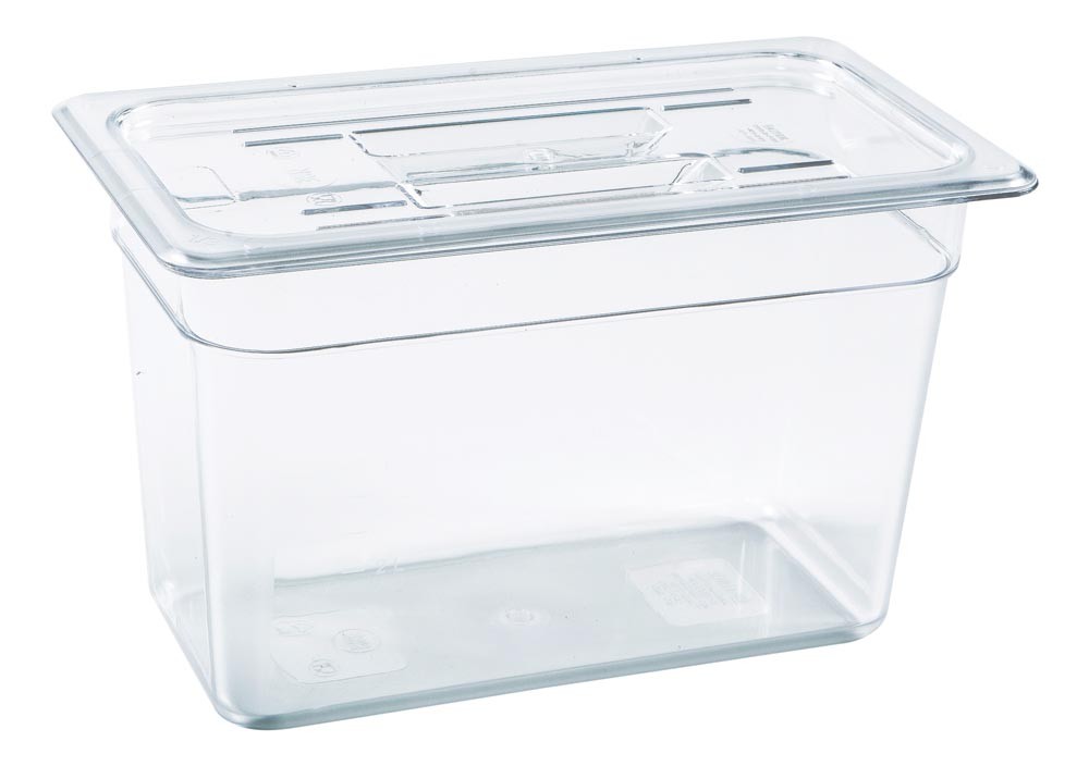 Cuba Gastronômica Policarbonato com Tampa 6,8 Litros (GN 13x200 mm) - Brascool