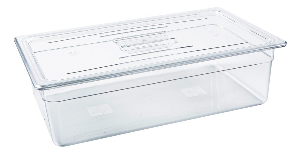 Cuba Gastronômica Policarbonato com Tampa 18,5 Litros (GN 11x150 mm) - Brascool