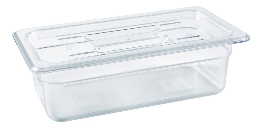 Cuba Gastronômica Policarbonato com Tampa 2,25 Litros (GN 14x100 mm) - Brascool Cuba Gastronômica Policarbonato com Tampa 2,25 Litros (GN 14x100 mm) - Brascool