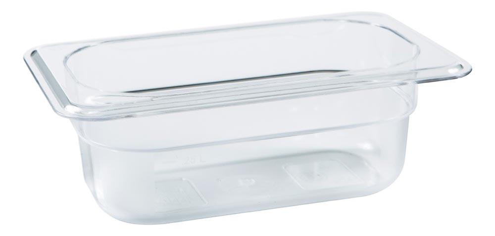 Cuba Gastronômica de Policarbonato 0,6 Litros (GN 19x65 mm) - Brascool (JD-P1906)