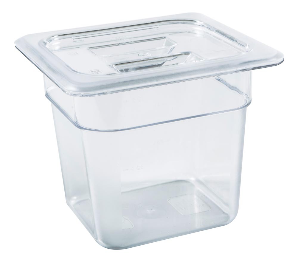 Cuba Gastronômica Policarbonato com Tampa 2,15 Litros (GN 16x150 mm) - Brascool