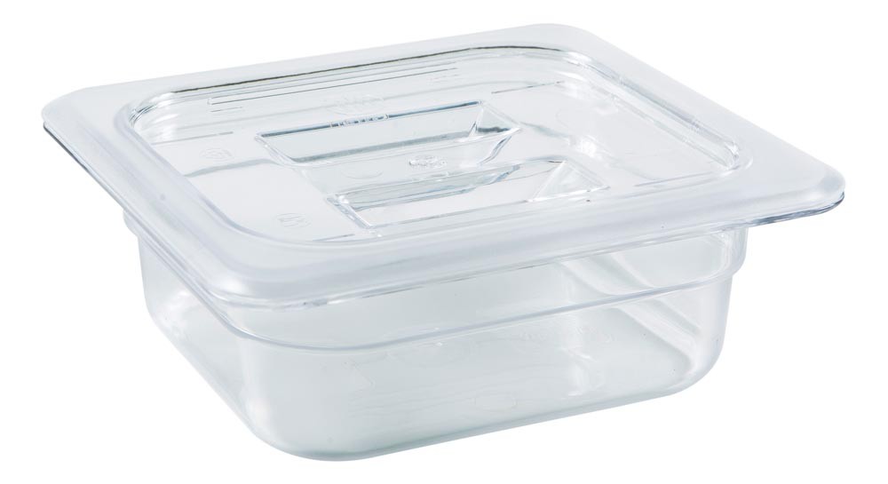 Cuba Gastronômica Policarbonato com Tampa 1,1 Litros (GN 16x65 mm) - Brascool