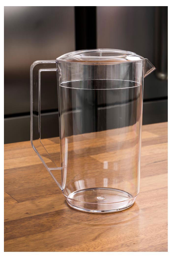 Jarra na cozinha1 com Tampa 2,5 Lts em Policarbonato (24x20 cm) - Brascool (JD-PC8603)