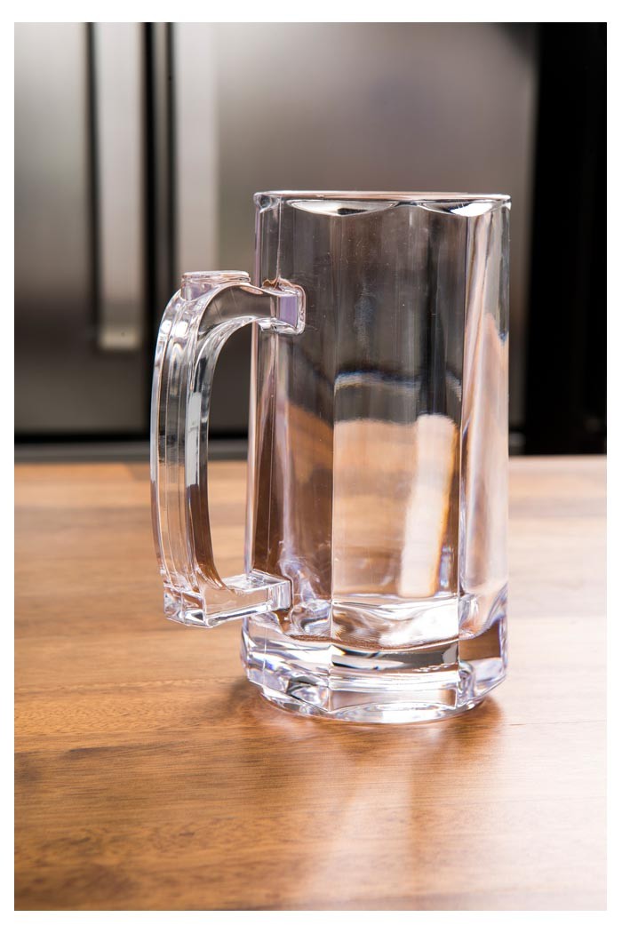 Caneca de Chopp 450ml (12,2x8x16cm) em Policarbonato - Brascool (JD-6638)