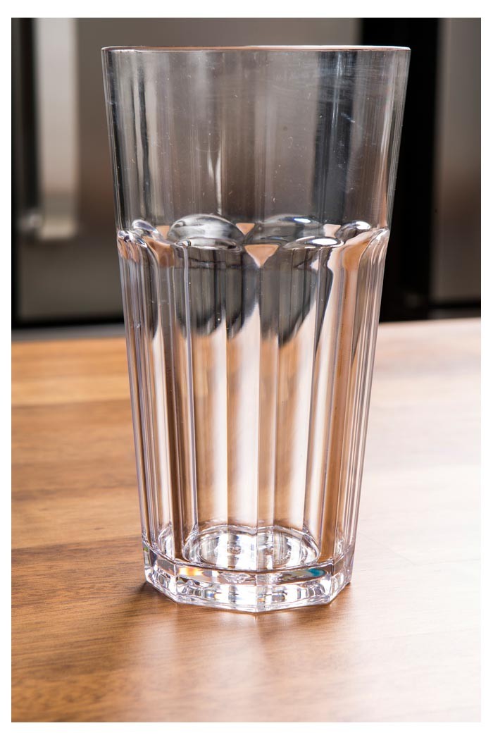 Copo para Drink 550ml mesa (9x16 cm) de Policarbonato - Brascool (JD-6631)