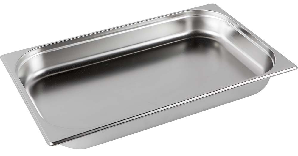 Cuba Gastronômica Aço Inoxidável para Buffet GN 1/1×65mm (530x325mm) - 811-2 (Equipamentos Gastronômicos)