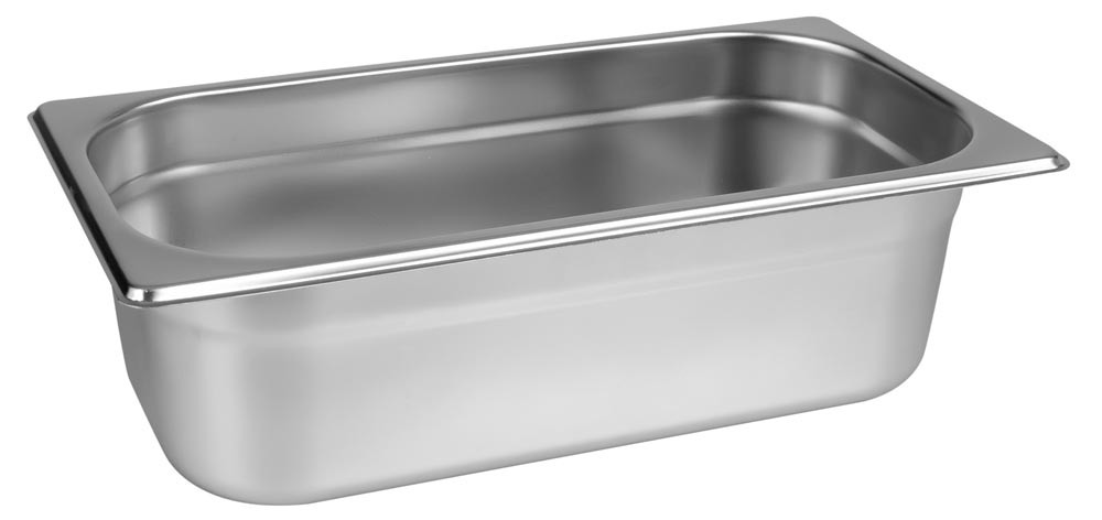 Cuba Gastronômica Aço Inoxidável para Buffet GN 1/3×100mm (325x176mm) - 813-4
