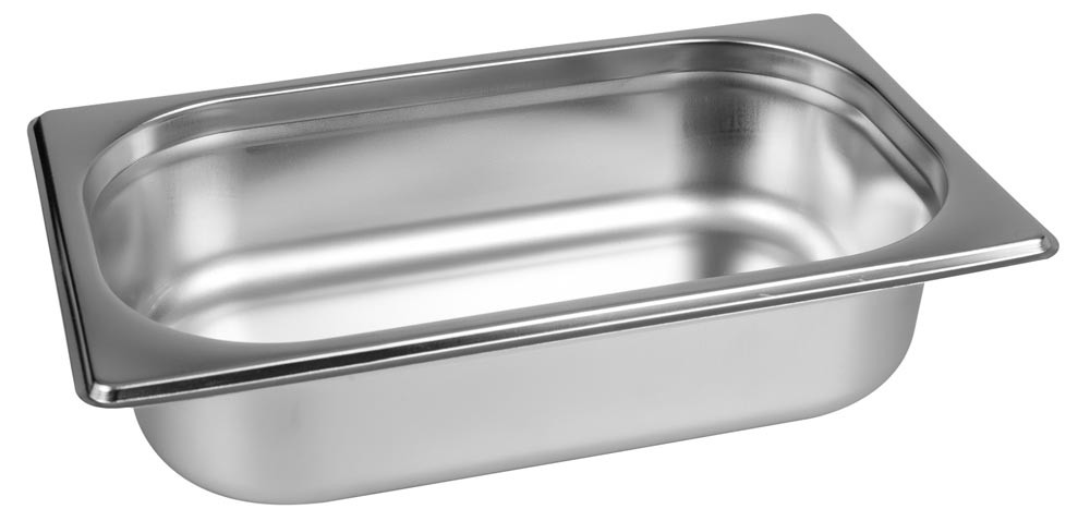 Cuba Gastronômica Aço Inoxidável para Buffet GN 1/4×65mm (265x162mm) - 814-2