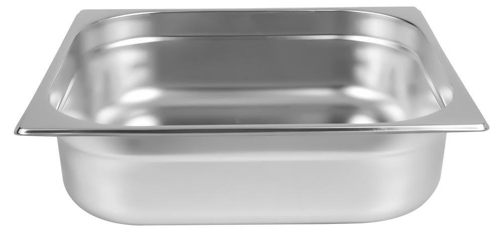 Cuba Gastronômica Aço Inoxidável para Buffet GN 2/3×100mm (353x325mm) - 823-4