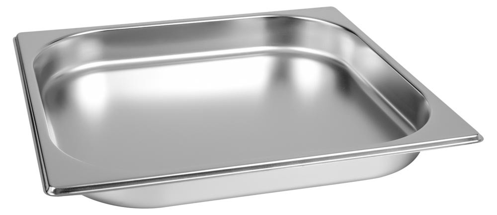 Cuba Gastronômica Aço Inoxidável para Buffet GN 2/3×40mm (353x325mm) - 823-40