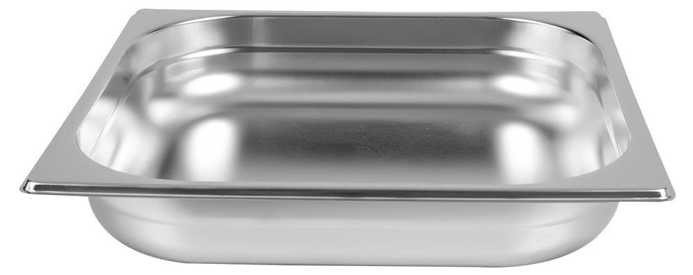 Cuba Gastronômica Aço Inoxidável para Buffet GN 2/3×65mm (353x325mm) - 823-2