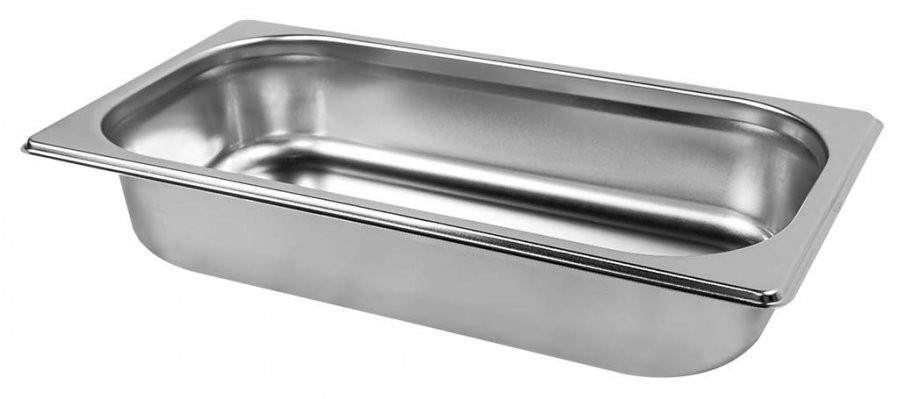 Cuba Gastronômica Aço Inoxidável para Buffet GN 1/3×65mm (325x176mm) - 813-2