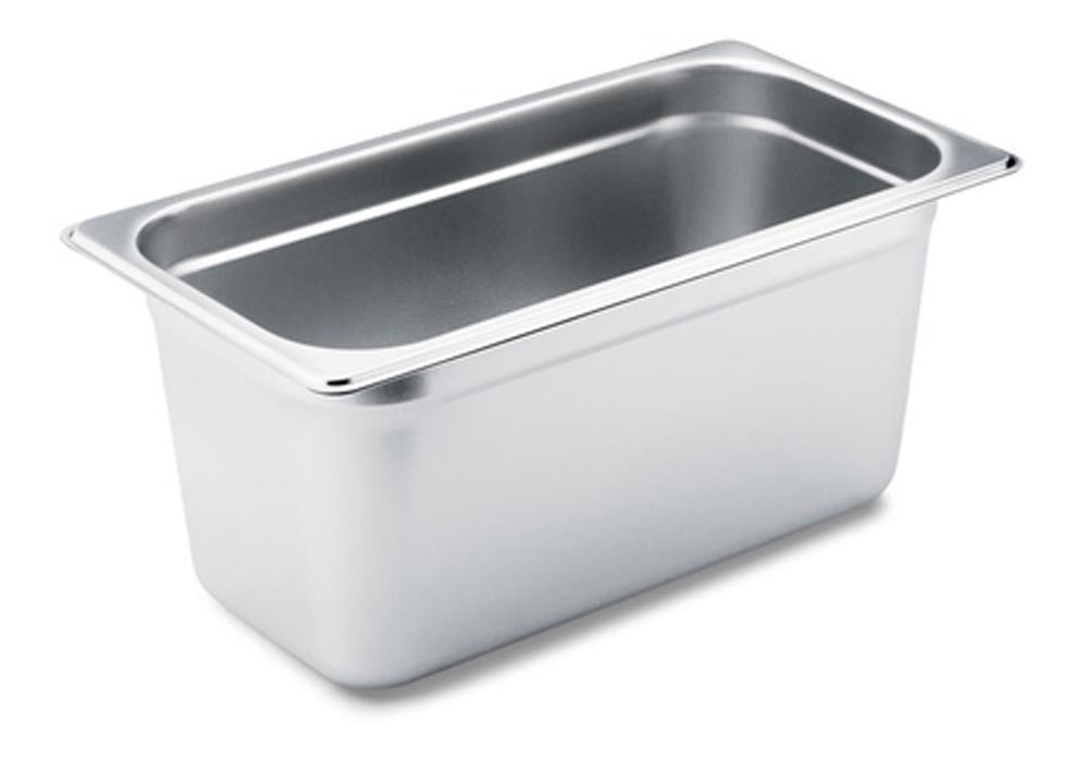 Cuba Gastronômica Aço Inoxidável para Buffet GN 1/3×150mm (325x176mm) - Brascool (813-6)
