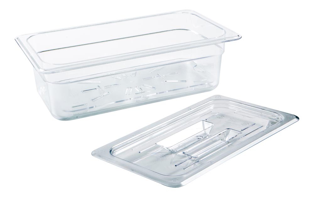 Cuba Policarbonato com Tampa e Dreno