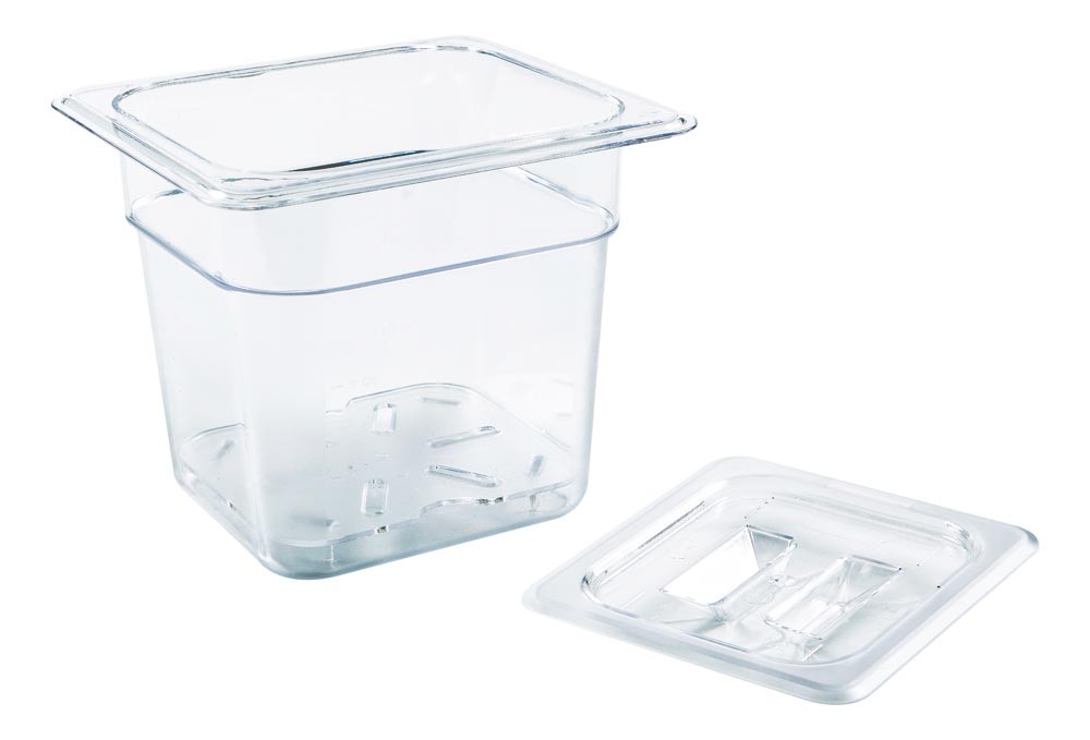 Cuba Policarbonato com Dreno e Tampa Cuba Policarbonato com Dreno e Tampa