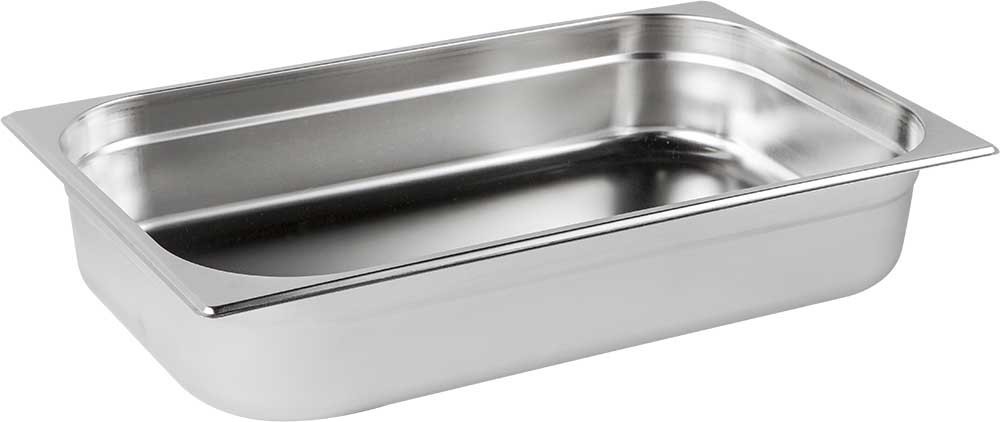 Cuba Gastronômica Aço Inoxidável para Buffet GN 1/1×100mm (530x325mm) - 811-4