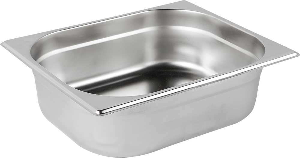 Cuba Gastronômica Aço Inoxidável para Buffet GN 1/2×100mm (325x265mm) - 812-4