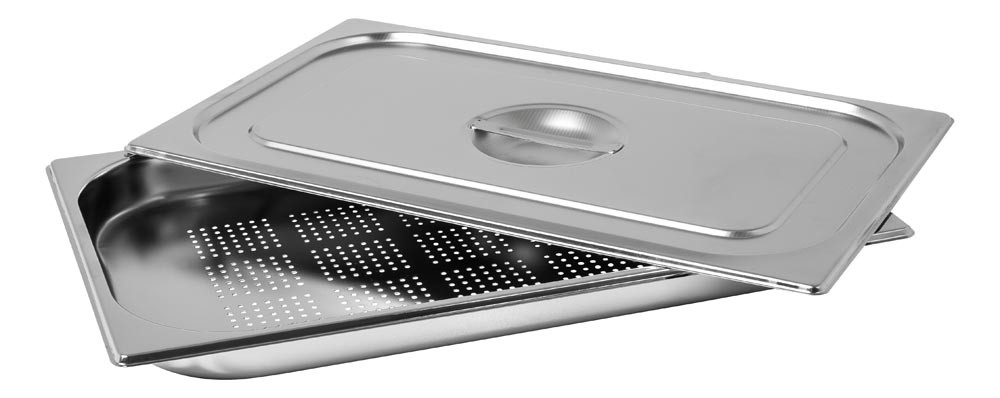 Cuba Perfurada Inox Tampa GN 1/1×40mm