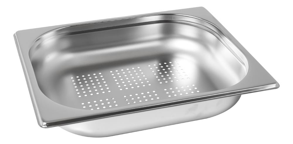 Cuba Perfurada Inox GN 1/2×65mm