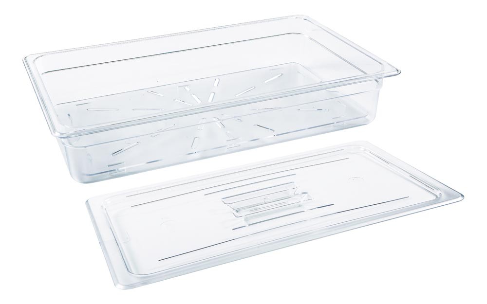 Cuba Policarbonato com Tampa e Dreno