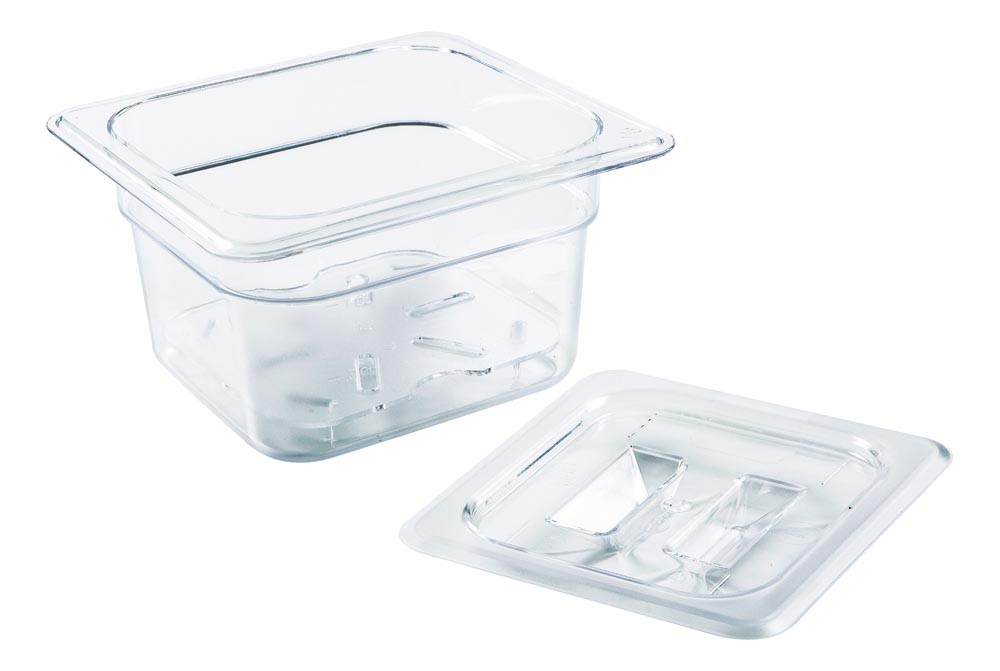 Cuba Policarbonato com Dreno e Tampa