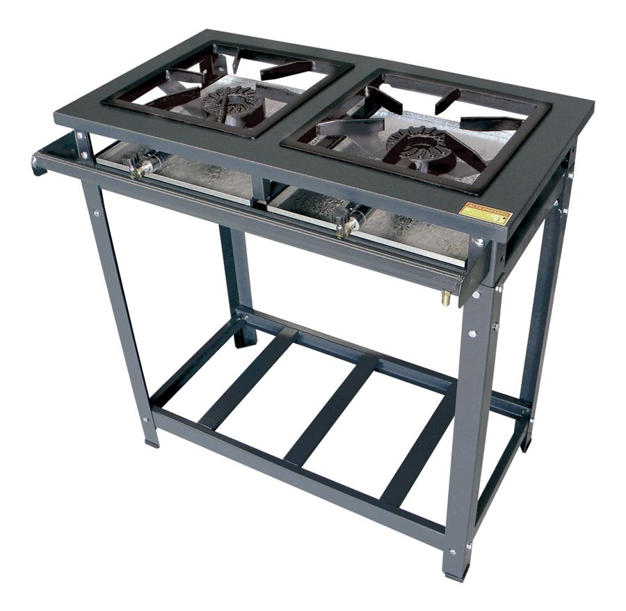 Fogão Industrial Standard Alta Pressão 2 Bocas Simples em Linha - Innal (FSLAP2BS) Fogão Industrial Standard Alta Pressão 2 Bocas Simples em Linha - Innal (FSLAP2BS)